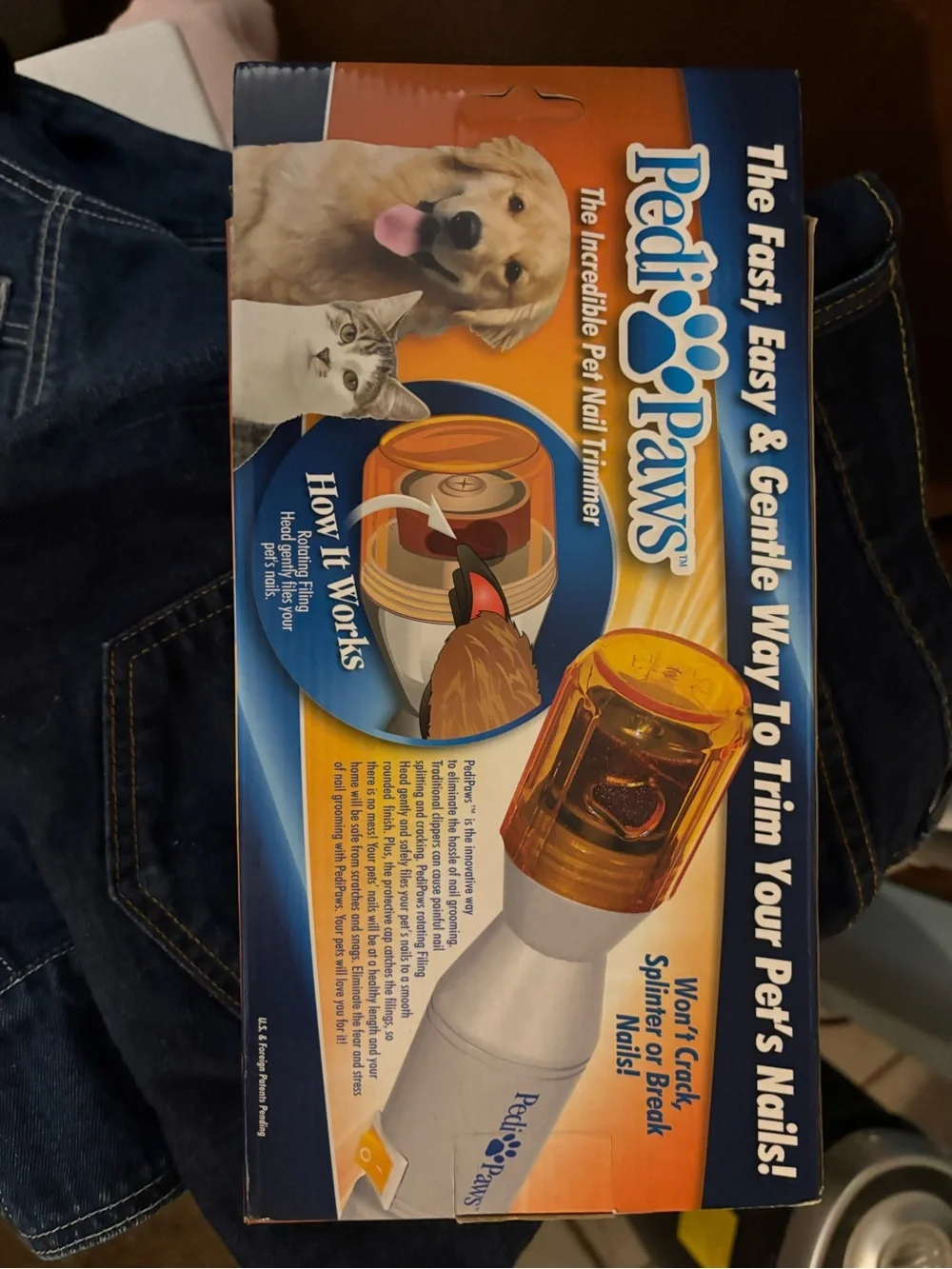 NIB Pedi Paws Pet Nail Trimmer